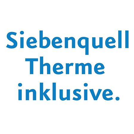 Siebenquell Gesundzeitresort Weißenstadt Exteriör bild